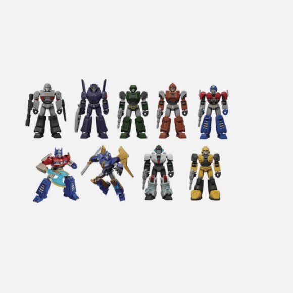 Blokees Transformers Galaxy Ver 5 Blind Box Mini Mini Model Blind Box One Figure - Picture 2 of 2